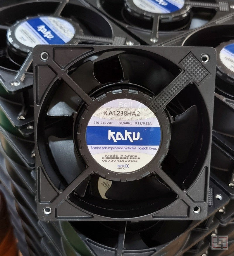 KAKU KA1238HA2 220/240V 0.13/0.11A 18/16W Cooling Fan - Original New KAKU KA1238HA2 220/240V 0.13/0.11A 18/16W Cooling Fan - Original New